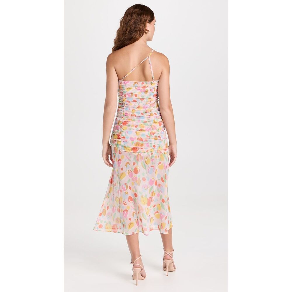NWT For Love & Lemons Desmona Midi Dress $250 - Picture 2 of 11